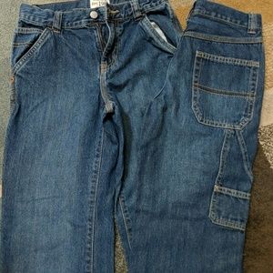 2 Pairs Boys' Utility Jeans